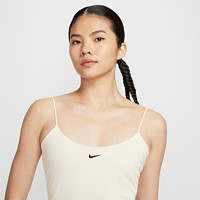 NIKE 耐克 官方女子紧身吊带背心夏季新款辣妹风耐克勾勾针织FN3686