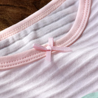 女童睡衣春秋款纯棉家居服套装儿童竹节棉女孩空调服夏季薄款A类