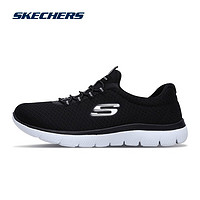 SKECHERS 斯凯奇 秋季一脚蹬女子耐磨运动鞋轻便舒适休闲鞋软底减震健步鞋