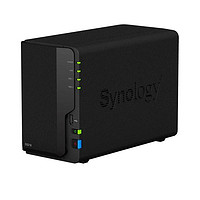 Synology 群暉 清倉Synology群暉DS218網絡存儲服務器nas局域網2盤位私人云盤個人群輝家庭服務器企業共享硬盤盒家用