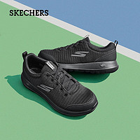 SKECHERS 斯凯奇 2023新款男鞋舒适减震跑步鞋健步鞋轻便休闲运动鞋 231-全黑色 41