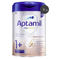 Aptamil 爱他美 德国白金 婴幼儿配方奶粉 1+段 800g*6罐