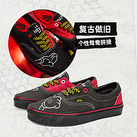 88VIP：VANS 范斯 官方 Disney联名Era黑红撞色机能街头帆布鞋