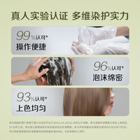 莉婕 泡沫染发剂 自然黑
