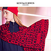 KENT&CURWEN/肯迪文男女款羊毛围巾披肩 K4693EI011