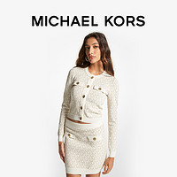 MICHAEL KORS 迈克·科尔斯 女士小香风字母图案针织上衣