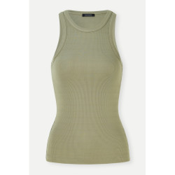 GoldSign [折扣]GOLDSIGN 女美拉德罗纹针织坦克背心马甲netaporter