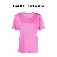 alexanderwang Alexander Wang女士橡胶logo棉T恤FARFETCH发发奇