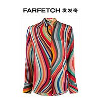 Paul Smith Ps Paul Smith女士Swirl 印花衬衫FARFETCH发发奇