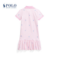 RALPH LAUREN 拉夫劳伦 女童 24春Polo Pony方格Polo连衣裙RL41416