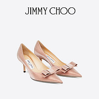 JIMMY CHOO [限时折扣]JIMMY CHOO/LOVE/BOW 65 女士蝴蝶结饰尖头高跟鞋JC