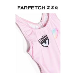 CHIARA FERRAGNI 童装Eye Heart 连体泳衣FARFETCH发发奇