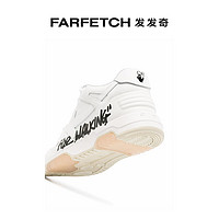 OFF-WHITE [热销单品]Off-White女士通勤白色圆头运动鞋