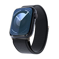百亿补贴：Apple 苹果 Watch Series 9 GPS版 铝金属表壳 智能手表 回环表带午夜色