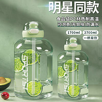 味之享 WeiZhiXiang 吨吨桶大桶宿舍便携塑料杯水杯大容量家用可爱