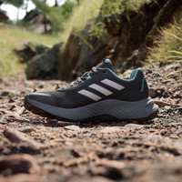 adidas TRACEFINDER舒适户外运动越野跑鞋男女阿迪达斯IE5909 黑色/灰色 40