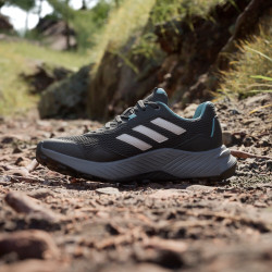 adidas TRACEFINDER舒适户外运动越野跑鞋男女阿迪达斯IE5909 黑色/灰色 40