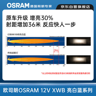  OSRAM/欧司朗 增亮30% 汽车灯泡  H4