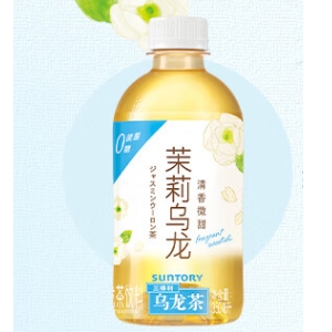 三得利 自然清新 茉莉乌龙 350ml*24瓶整箱装