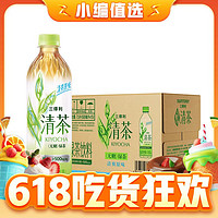 SUNTORY 三得利 清茶 绿茶饮料 0糖0脂500ml*15瓶 整箱装