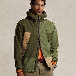 RALPH LAUREN 拉夫劳伦 男士拼色防水夹克