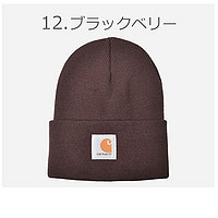 carhartt 日本直邮CARHARTT 亚克力手表帽男女款亚克力手表帽A18 帽子中性