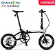 移动专享：DAHON 大行 KAA693外折款16英寸9速碟刹版折叠单车k3plus