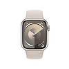百亿补贴：Apple 苹果 Watch Series 9 45mm智能手表星光色 铝金属表壳