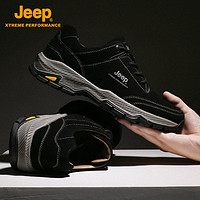 Jeep 吉普 男子登山鞋 J031091101 黑色 42