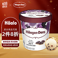 Häagen·Dazs 哈根达斯 葡萄干朗姆酒冰淇淋 392g