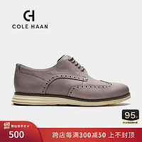 COLE HAAN 歌涵 colehaan歌涵 男鞋牛津鞋 秋冬布洛克低帮休闲皮鞋男C356 C35623 42