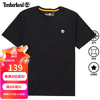 Timberland 短袖男夏季新款户外旅行旅行通勤跑步运动圆领T恤A6DKU