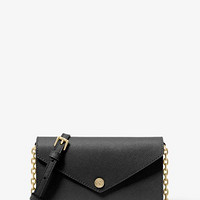 MICHAEL KORS 迈克·科尔斯 Small Saffiano Leather Envelope Crossbody Bag