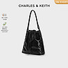 CHARLES & KEITH CHARLES&KEITH24新款CK2-10151393单肩水桶包双肩包