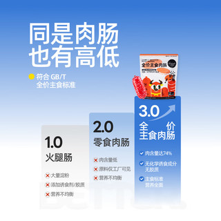 派膳师petafresh宠物狗狗零食火腿肠香肠全价主食肉肠成犬幼犬训练励 5包全口味100g*5
