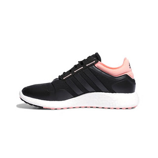 adidas 阿迪达斯 BOOST系列女子休闲运动跑步鞋EH0846黑白粉 36.5