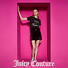 橘滋【JUICY COUTURE】轻奢系列重工金丝动物logo绣花烫钻女式T恤