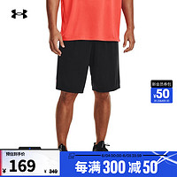 安德玛 UNDERARMOUR）春夏Tech男子训练运动短裤1376943 黑色001 M