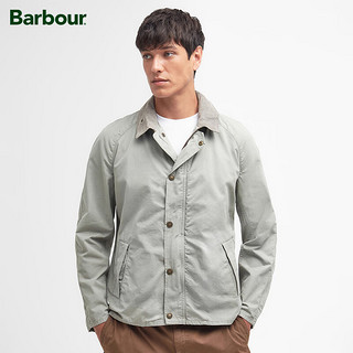 Barbour Tracker男女同款无蜡夹克 雾绿色 M