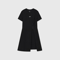 Gap 盖璞 女士UPF50+防晒连衣裙透气凉感不对称A字裙 512502