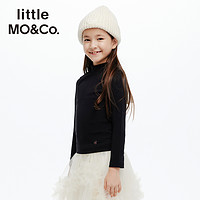 Little MO&CO. 抑菌 little moco童装冬装内搭女童上衣半高领简约儿童打底衫男童