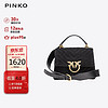 PINKO 品高 奢侈品女包手提梯形包小号燕子包黑色