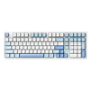 VTER galaxy100 101键 三模机械键盘 雪影白 汉白玉轴 RGB