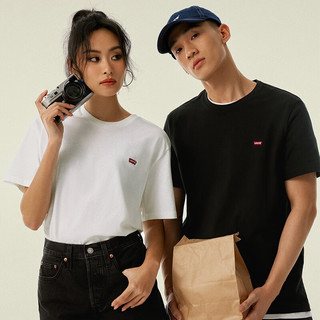 Levi's 李维斯 情侣同款字母logo短袖T恤