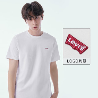 Levi's 李维斯 情侣同款字母logo短袖T恤