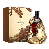 Hennessy 轩尼诗 XO干邑白兰地 700ml 龙年限量版礼盒收藏礼赠 法国进口洋酒