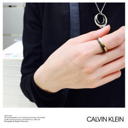 klein ring - 2017 calvin klein gorgeous kj5vbr2001 - ck情侣戒指