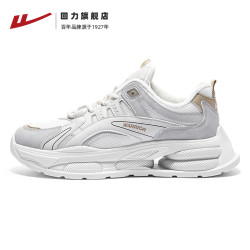 warrior回力男鞋运动鞋春季新款网面鞋子男学生厚底休闲鞋男士老爹鞋