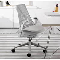 HermanMiller 赫曼米勒 Sayl人体工学椅 个性款 带腰托引雅致灰