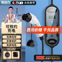 菱动力(LINGDONGLI)随车充电枪充电桩 新能源电动汽车充电器 比亚迪特斯拉蔚来小鹏五菱宏光mini通用 8/16A 3.5kw